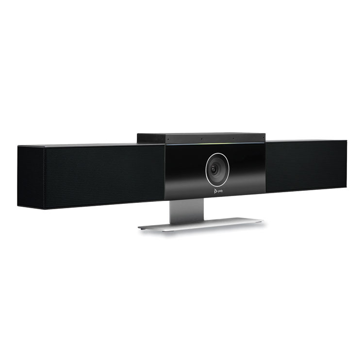 PLANTRONICS, INC. poly® 720085830001 Poly Studio Premium USB Video Bar, 1280 pixels x 720 pixels, Black