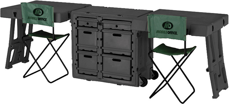 Pelican Products 472FLDDESKDD137 472-FLD-DESK-DD Mobile Office Field Desk