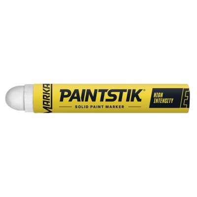 LA-CO Industries Inc Markal® E Paintstik® Solid Paint Marker, 11/16 in dia x 4.75 in L, White