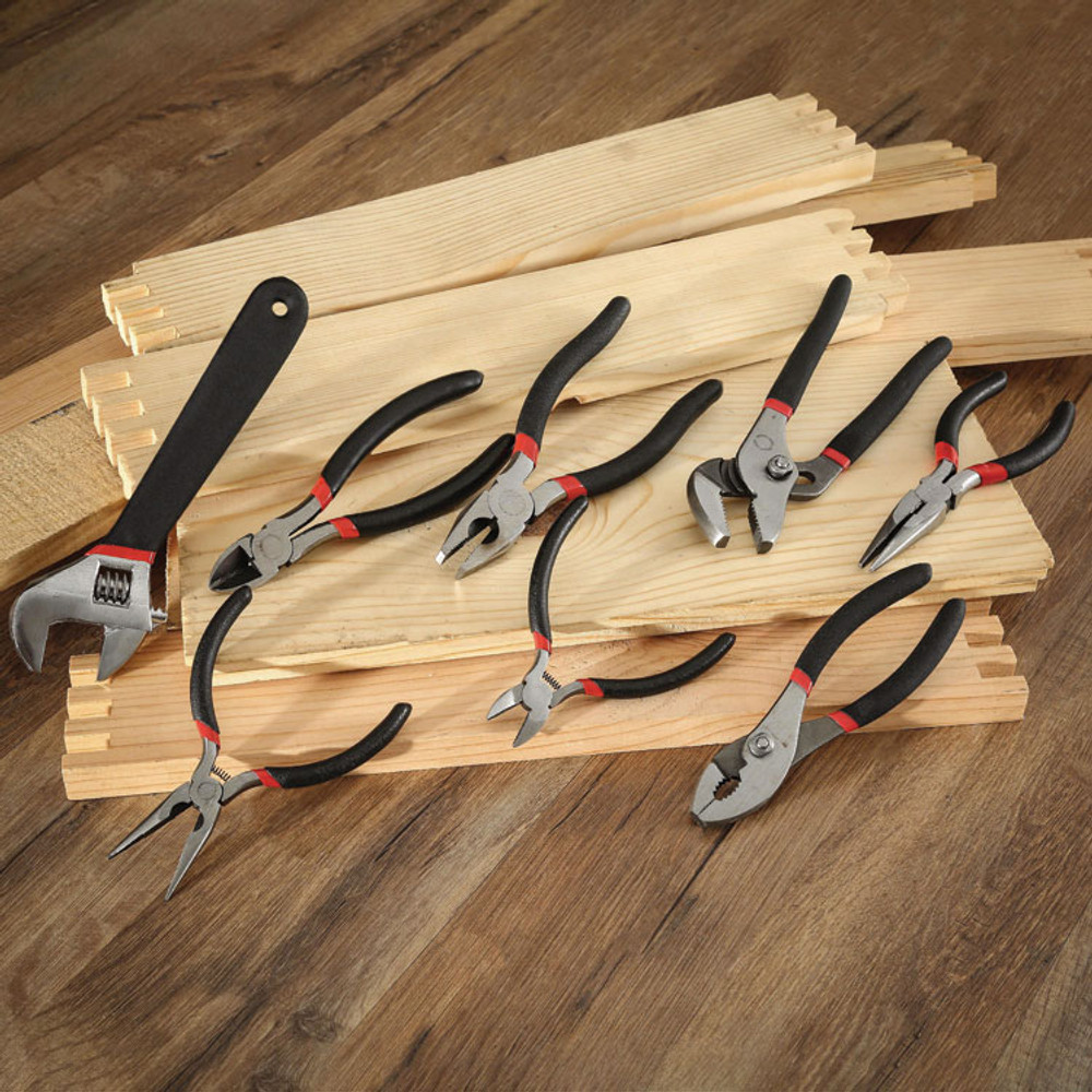 GREAT NECK SAW MFG. 87900 8-Piece Steel Pliers and Wrench Tool Set