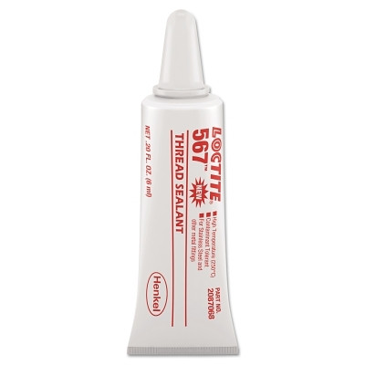 Henkel Corporation Loctite® 567™ PST® Thread Sealant, High Temperature, 6 mL Tube, Off-White