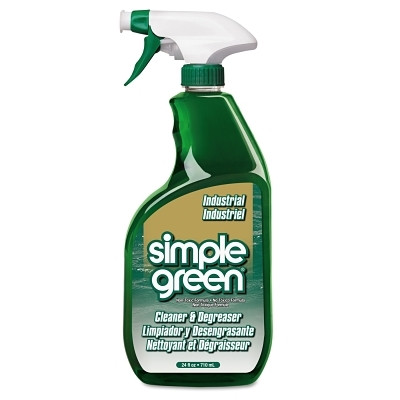 Simple Green® Industrial Cleaner and Degreaser, 24 oz, Spray Bottle, Sassafras Scent