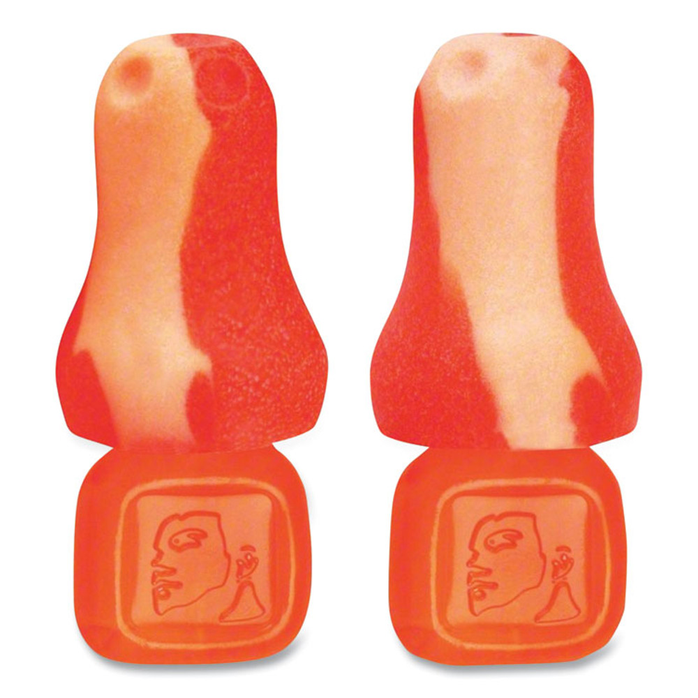 HONEYWELL ENVIRONMENTAL Howard Leight® by TFPLUS1 TrustFit Plus Reusable Bell Shaped Uncorded Foam Earplugs, Uncorded, One Size Fits Most, 31 dB NRR, Orange, 1,000/Carton
