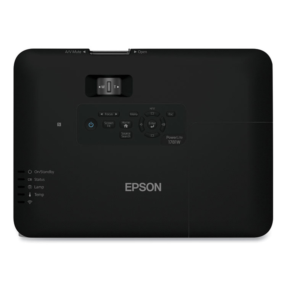 EPSON AMERICA, INC. V11H794120 PowerLite 1781W Wireless WXGA 3LCD Projector,3200 Lm,1280 x 800 Pixels,1.2x Zoon