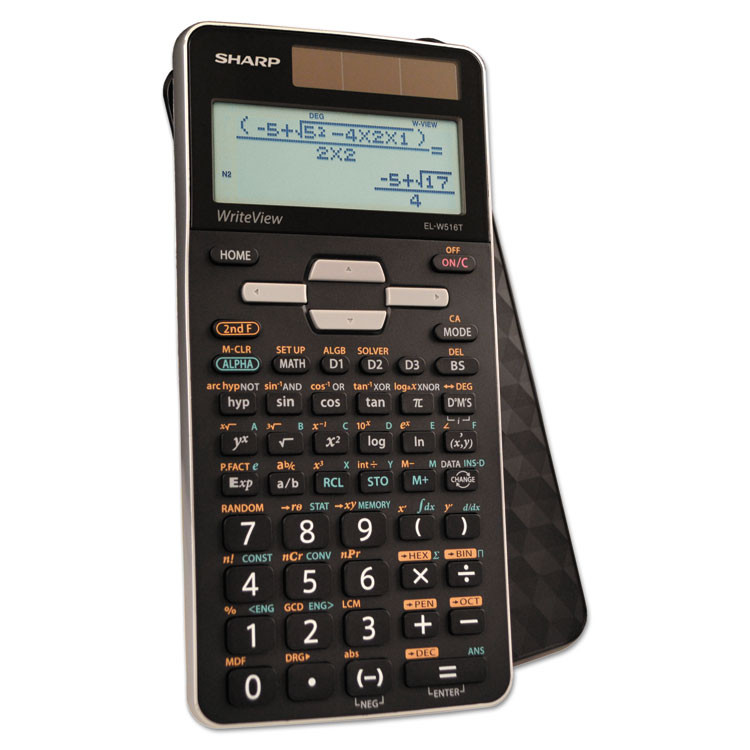 SHARP TONER ELW516TBSL EL-W516TBSL Scientific Calculator, 16-Digit LCD