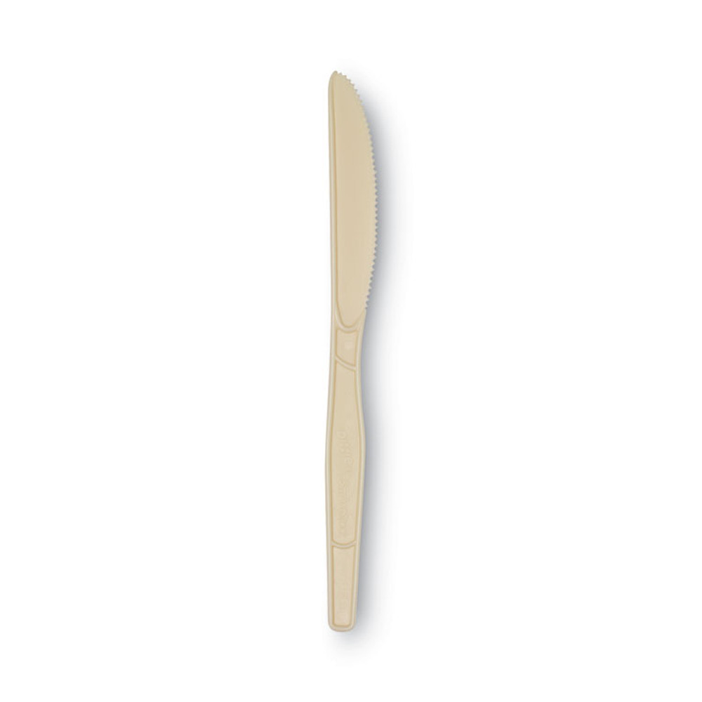 GEORGIA PACIFIC Dixie® SSK11B SmartStock Plastic Cutlery Refill, Series-O, Mediumweight Knife, Beige, 40/Pack, 24 Packs/Carton