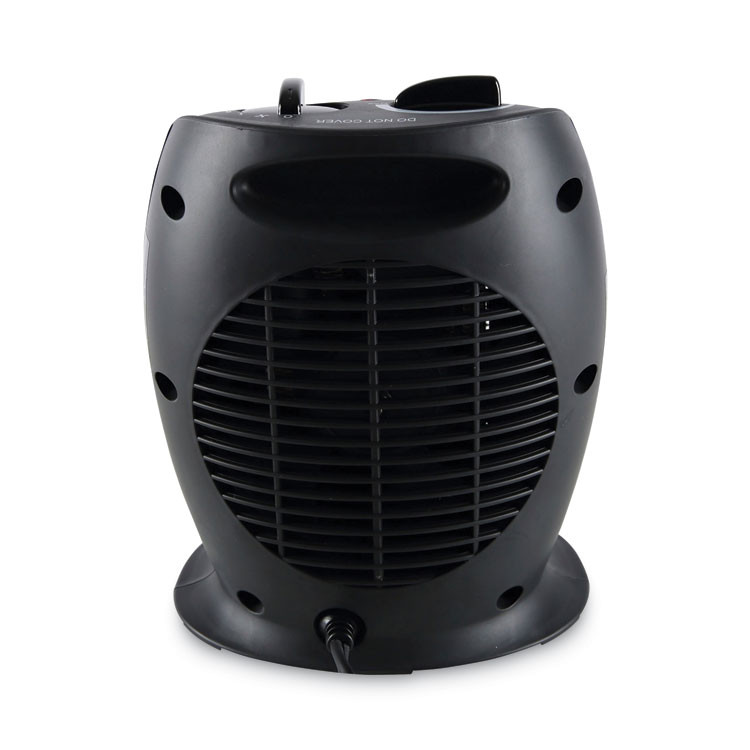 ALERA HECH09 Ceramic Heater, 1,500 W, 7.12 x 5.87 x 8.75, Black
