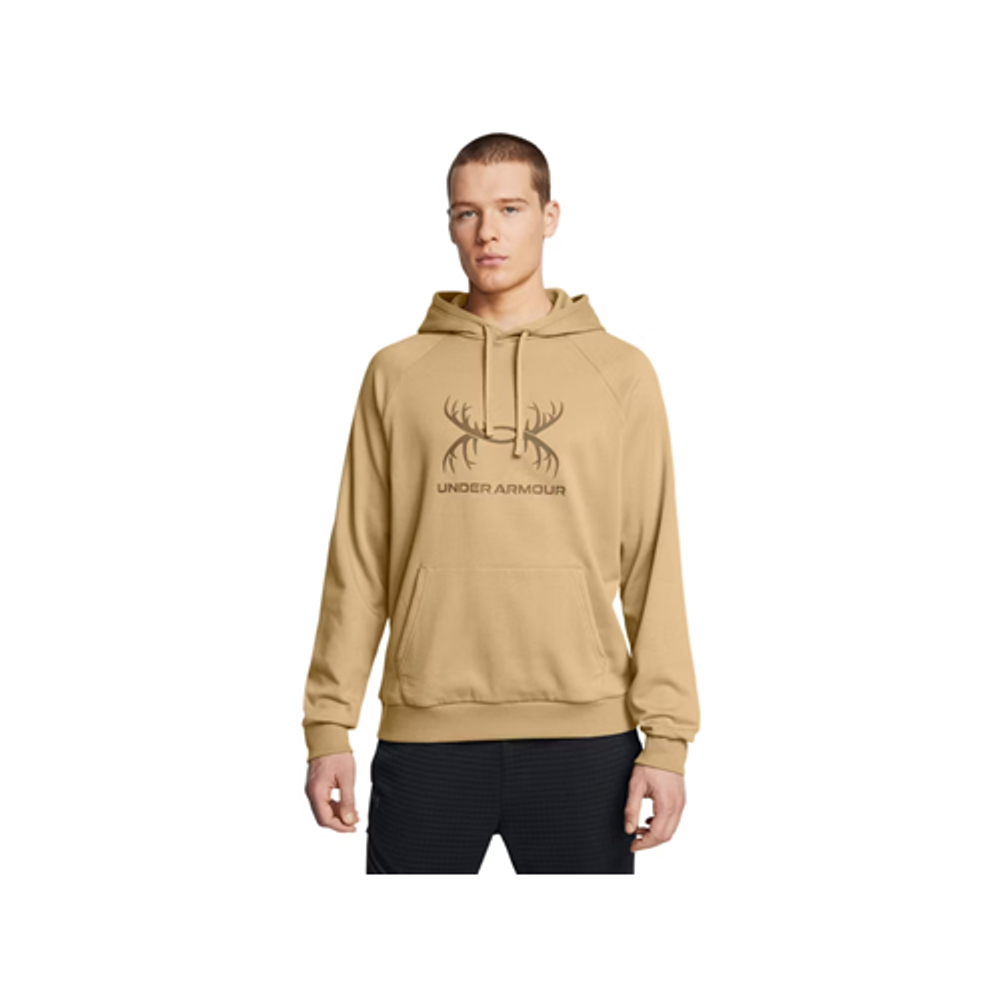 Under Armour 1388086263LG Men's UA Rival Fleece Antler Hoodie