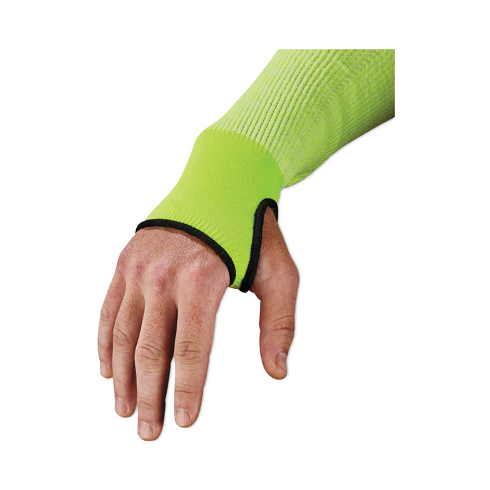 TENACIOUS HOLDINGS, INC. ergodyne® 17945 ProFlex 7941-PR CR Protective Arm Sleeve, 22", Lime, Pair