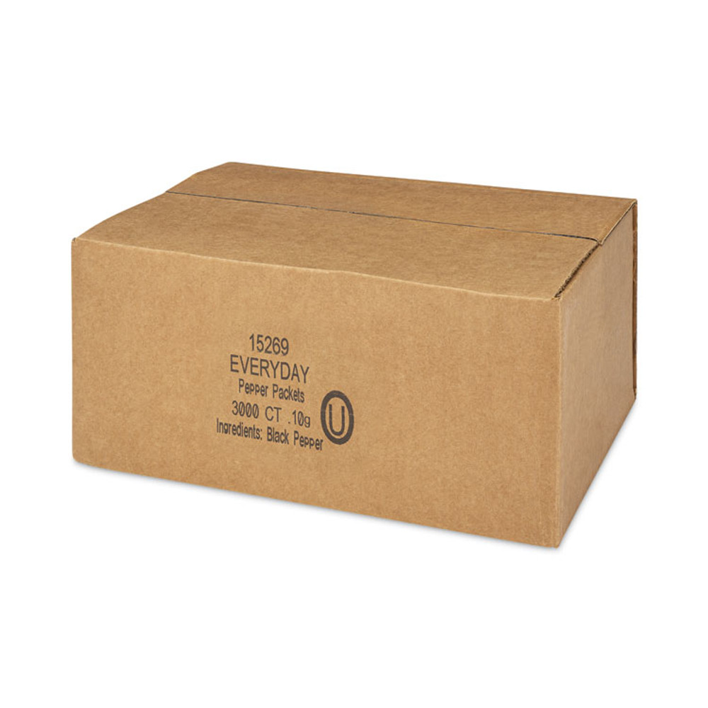 TOOTSIE ROLL INDUSTRIES Office Snax® 15269 Pepper Packets, 0.1 g Packet, 3,000/Carton