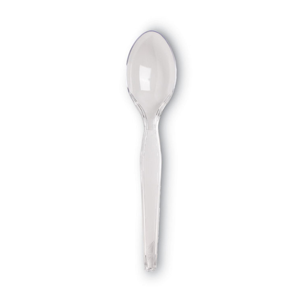 GEORGIA PACIFIC Dixie® TH017 Plastic Cutlery, Heavyweight Spoon, Crystal Clear, 1,000/Carton