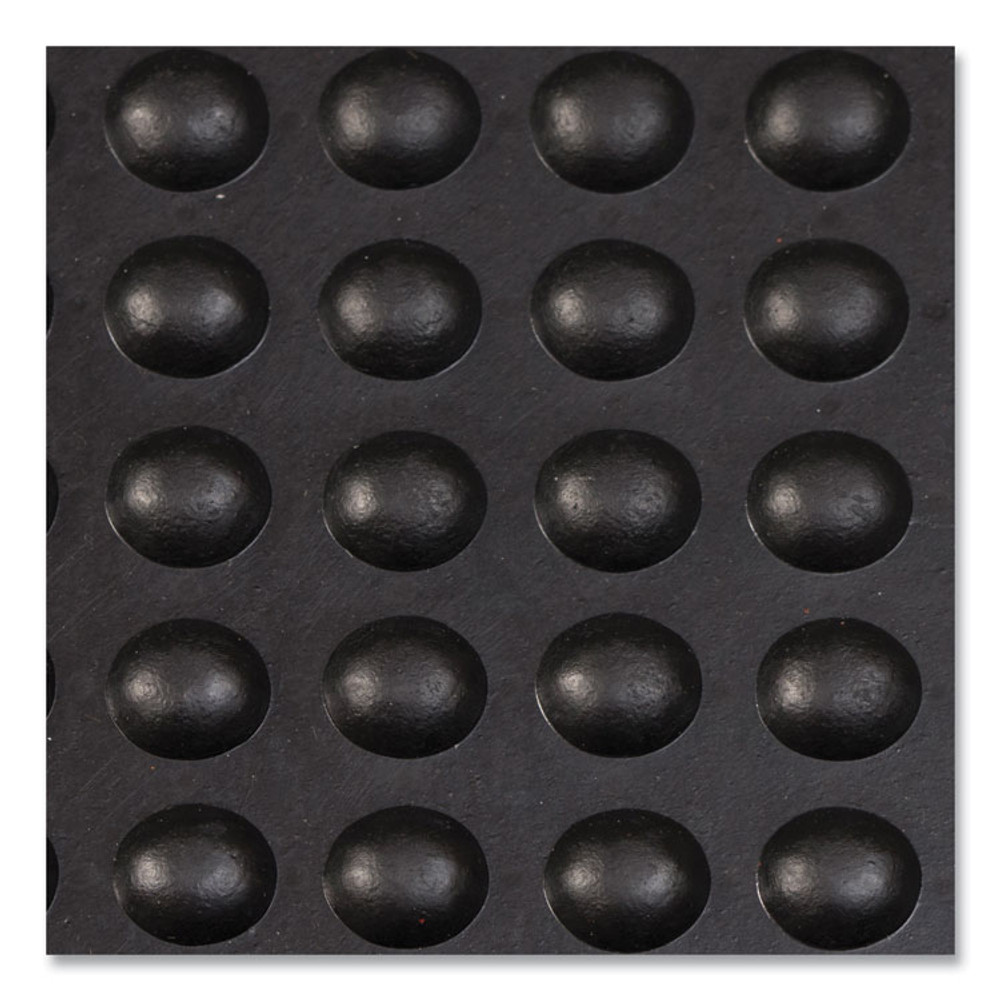 APACHE MILLS 042023 Bubble Flex Anti-Fatigue Mat, Rectangular, Black Crush-Resistant Non-Slip Surface, 24" x 36"