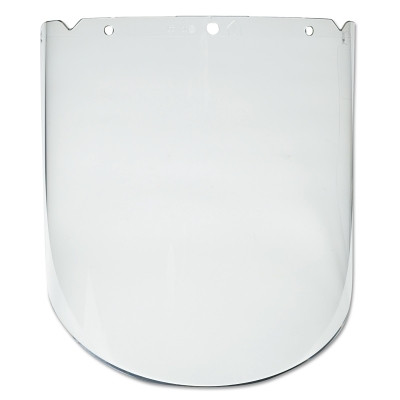 MSA V-Gard® Visor for Elevated Temperature Application, Anti-Fog, Anti-Scratch, Clear, 17 in L x 9.25 in H