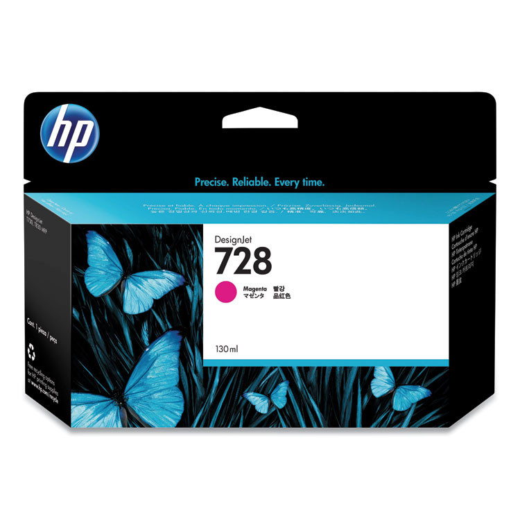 HP INC F9J66A HP 728, (F9J66A) Magenta Original Ink Cartridge