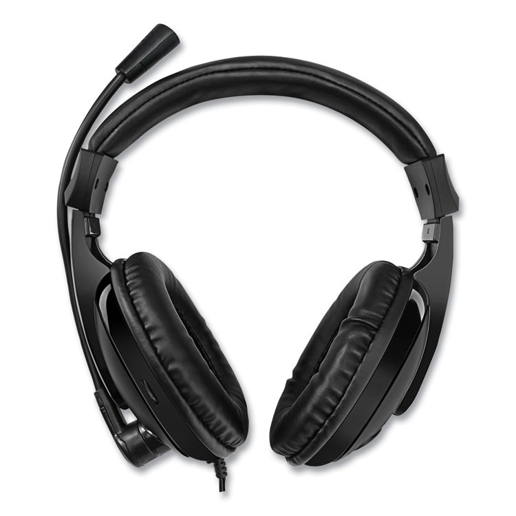ADESSO INC XTREAMH5 Xtream H5 Binaural Over The Head Multimedia Headset with Mic, Black