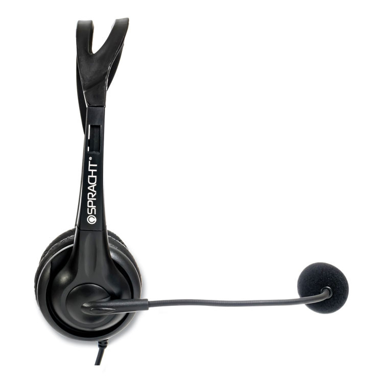 SPRACHT ZUM350B ZuM ZuM350B Binaural Over The Head Headset, Black