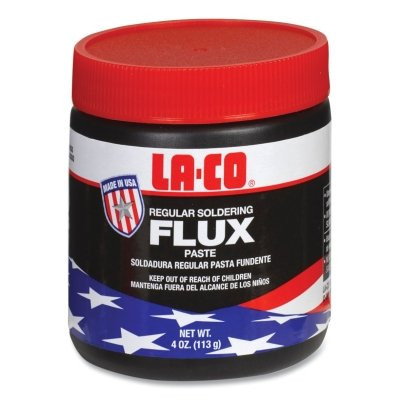 LA-CO Industries Inc LA-CO® Regular Flux Paste, Jar, 4 oz