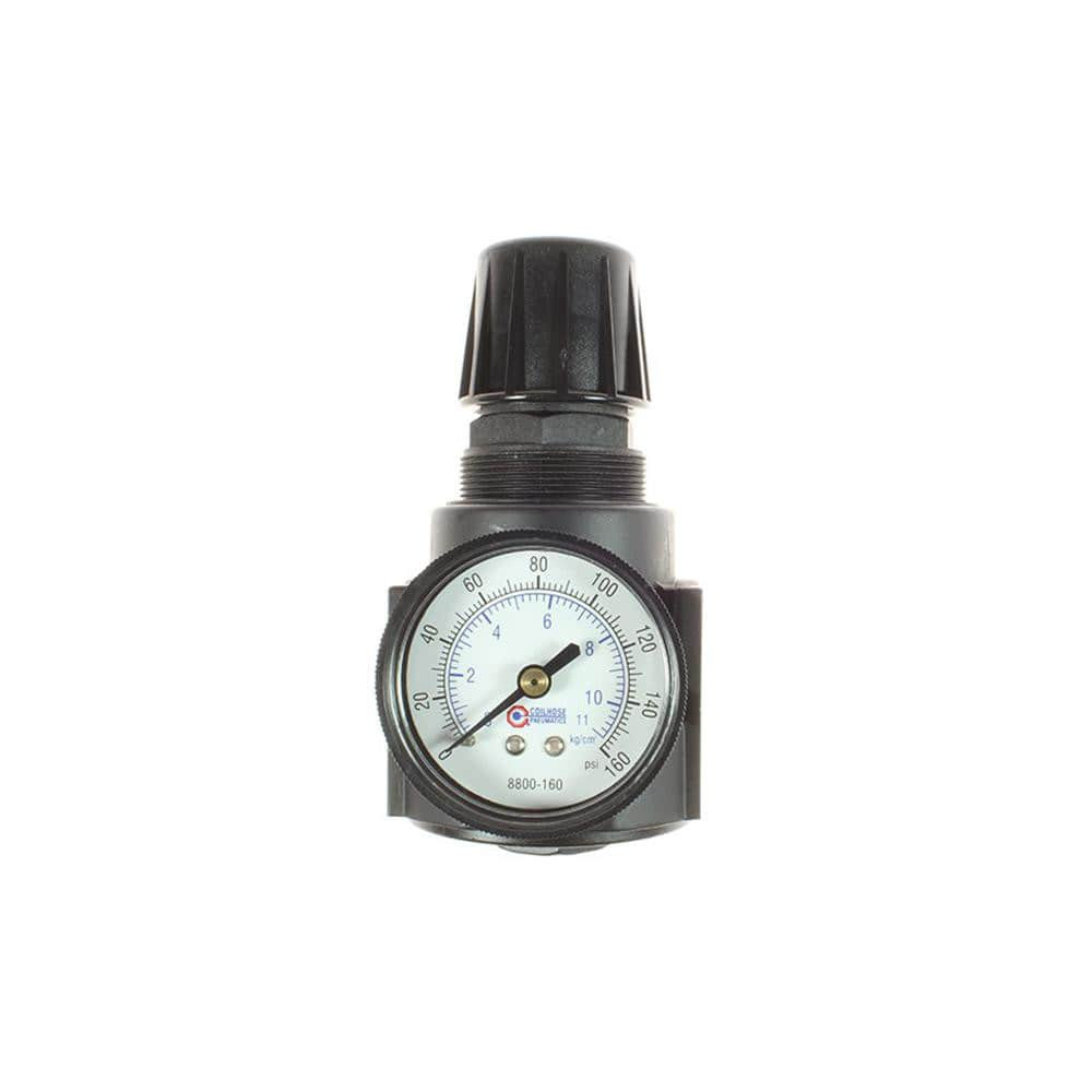 Coilhose Pneumatics 27R3-GH Compressed Air Regulator: 3/8" NPT, 250 Max psi, Standard