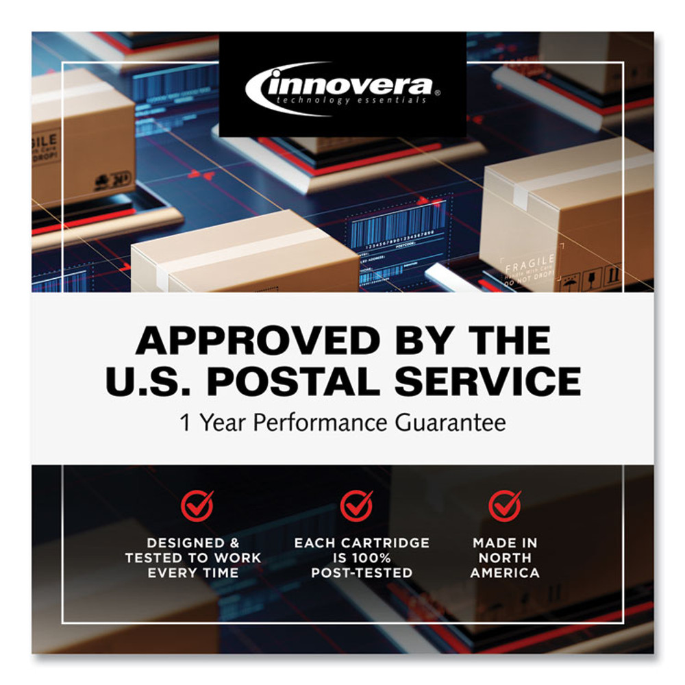 INNOVERA TN436C Remanufactured Cyan Extra High-Yield Toner, Replacement for TN436C, 6,500 Page-Yield