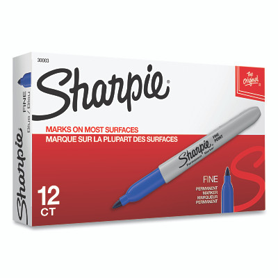 Newell Brands Sharpie® Fine Tip Permanent Marker, Blue