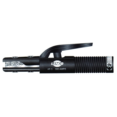 Lenco Electrode Holder, 200 A to 250 A, 1/0 Cable, 5/32 in Electrode Cap, 8-1/4 in L, AF-2