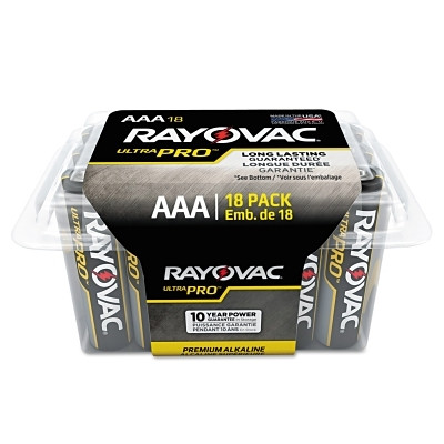 RAYOVAC® Ultra Pro Alkaline Reclosable Batteries, AAA