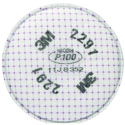 3M™ Advanced Particulate Filter, P100, Oil/ Non-Oil Based Particulates, Magenta
