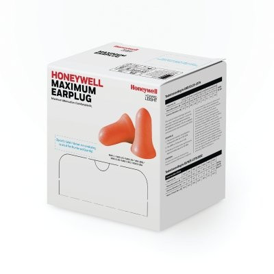PIP Global Safety Howard Leight™ by PIP MAXIMUM Disposable Earplugs, Foam, Coral, Uncorded, Dispenser Box