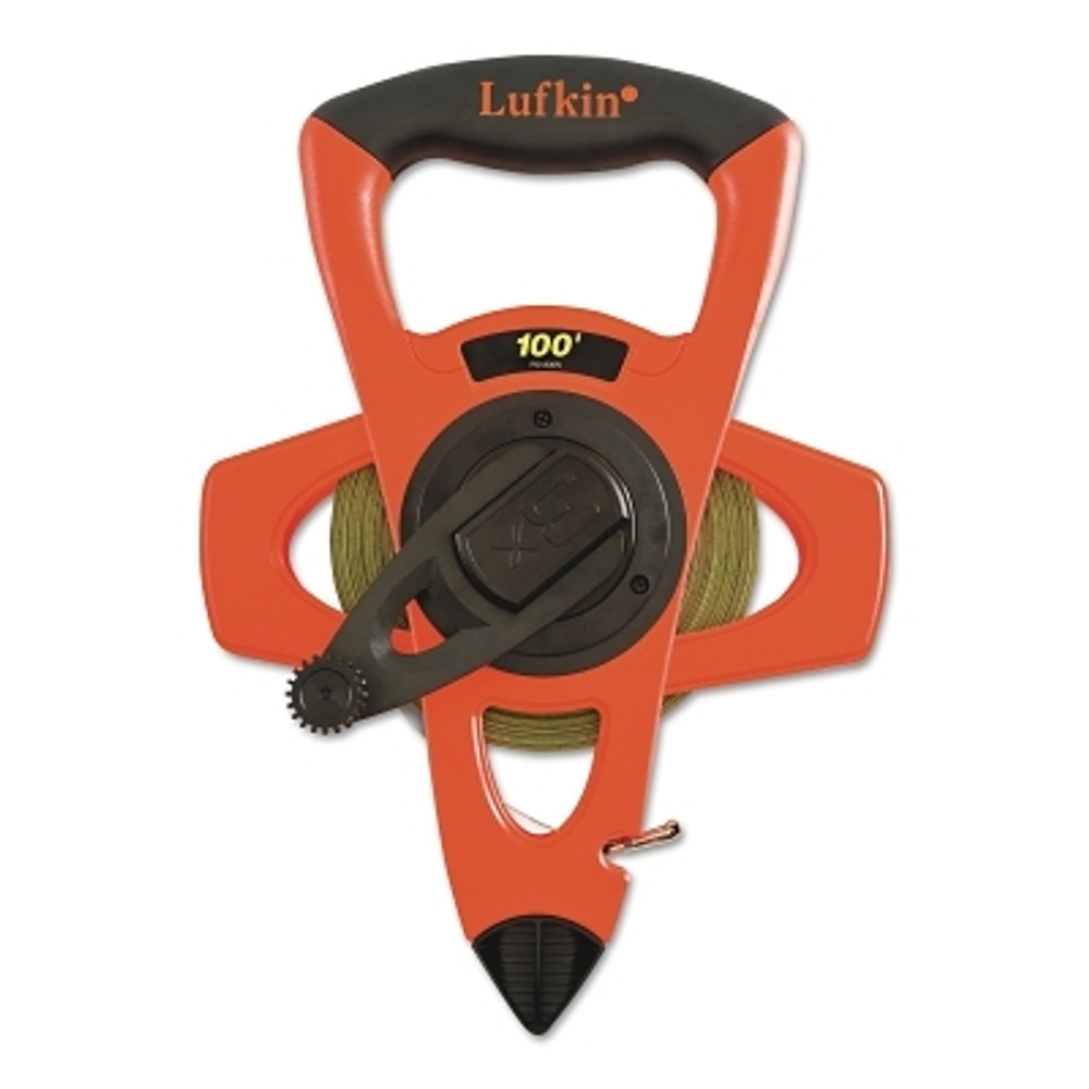 Apex Tool Group Crescent Lufkin® PS1806DN Pro Series Nyclad Tape Measures, 1/2 in x 100 ft, Inch/Engineers