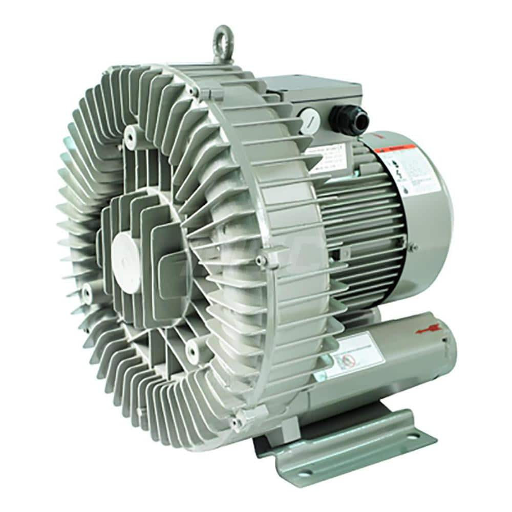 All Star RBH6-5-3 Regenerative Air Blowers; Inlet Size: 2" ; Outlet Size: 2" ; Horse Power: 5.0 ; Cubic Feet Per Minute: 228SCFM ; Amperage Rating: 14.9000 ; Maximum Working Water Pressure: 119.00 (Decimal Inch)