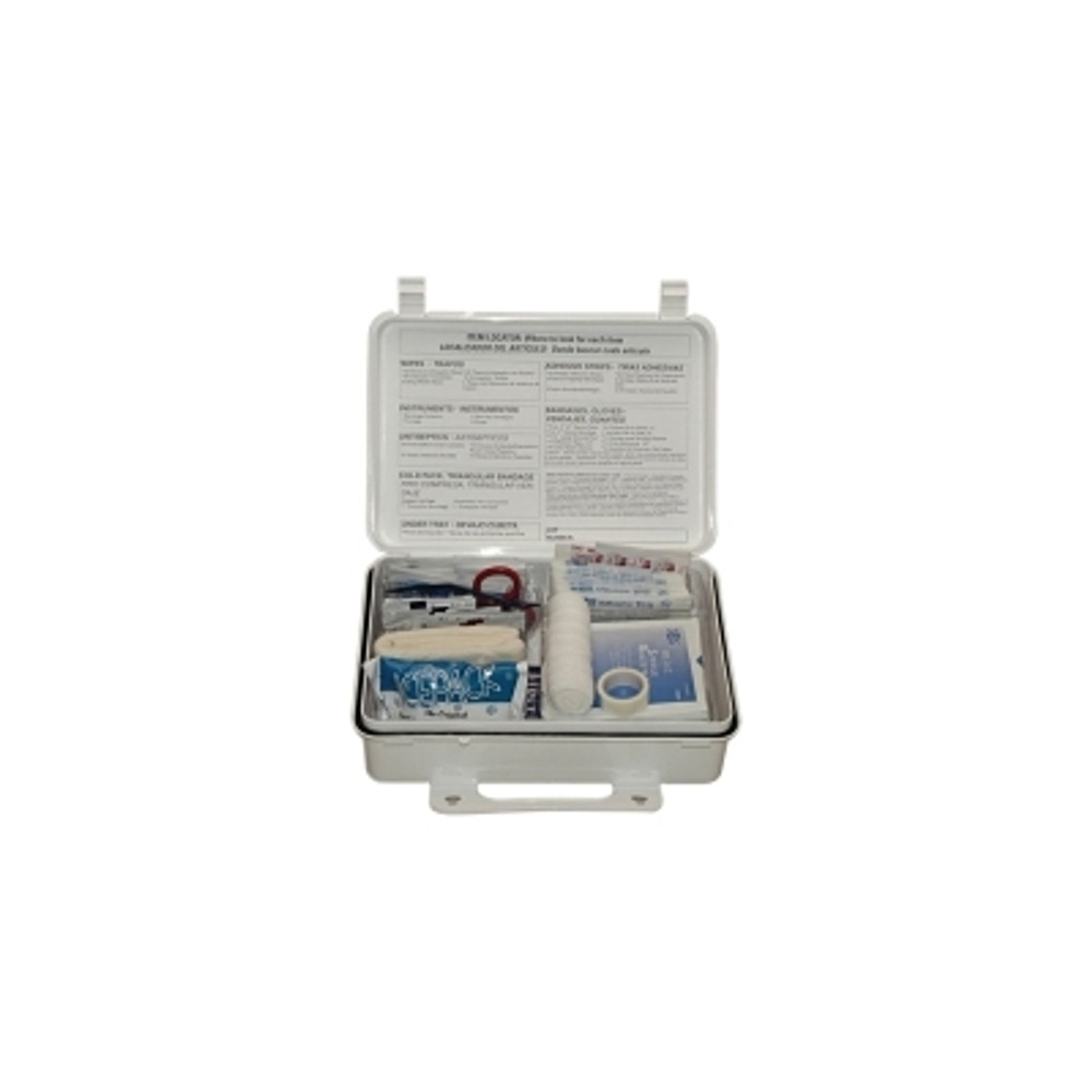 First Aid Only® 25-Person Weatherproof ANSI First Aid Kit, Weatherproof Plastic Case, Wall Mount