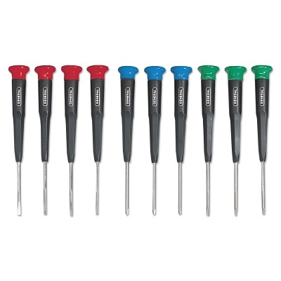 General Tools 10-Pc Mini-Screwdriver Sets, Phillips/Torx/Slotted