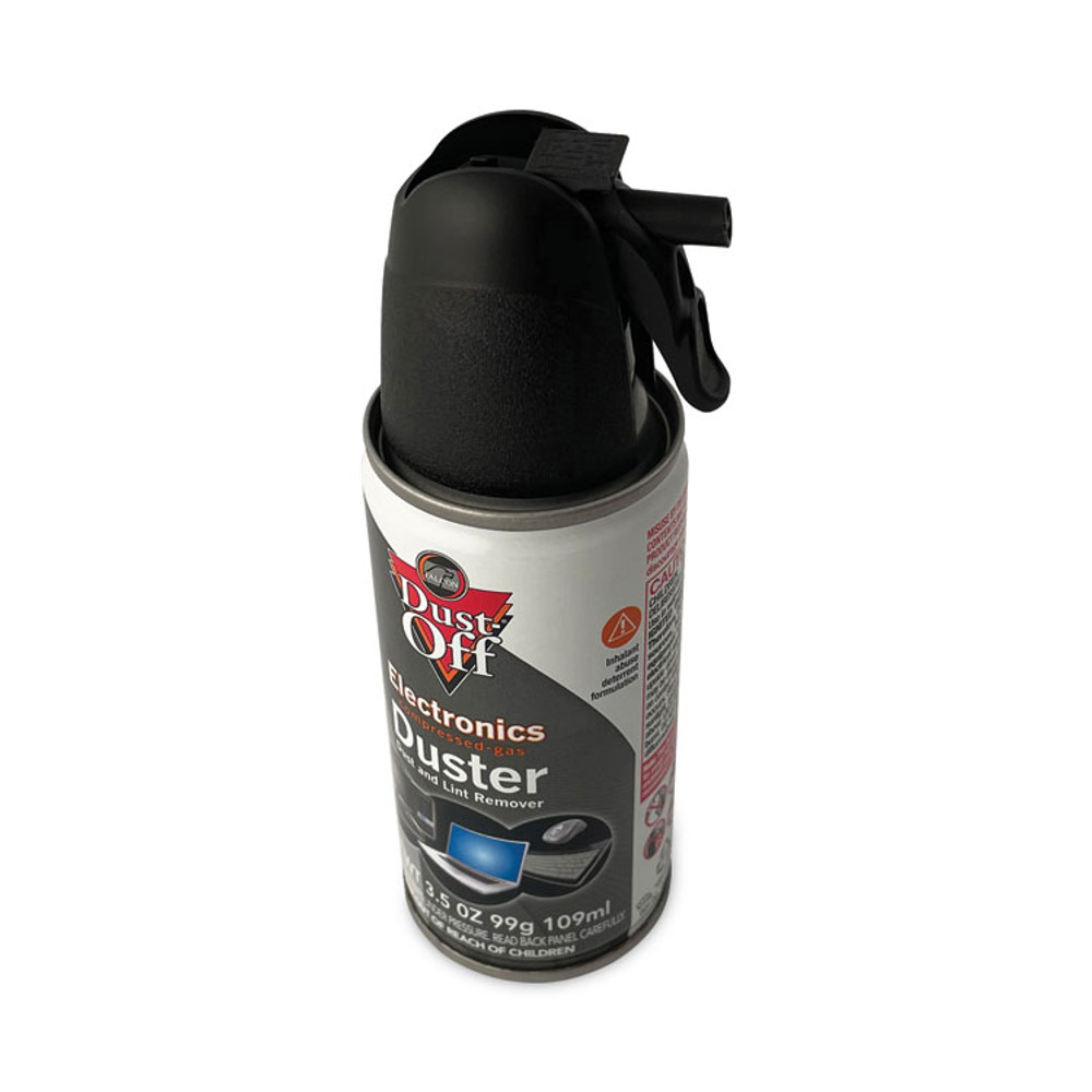 FALCON SAFETY Dust-Off® DPSJC Disposable Compressed Air Duster, 3.5 oz Can