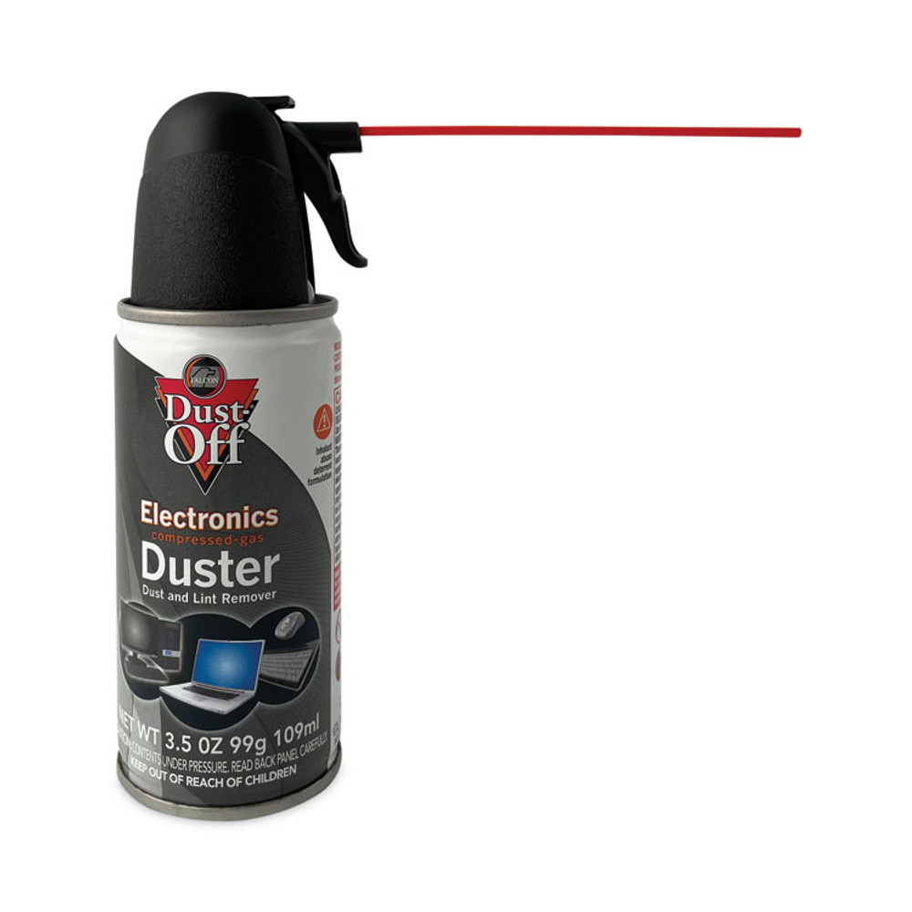 FALCON SAFETY Dust-Off® DPSJC Disposable Compressed Air Duster, 3.5 oz Can