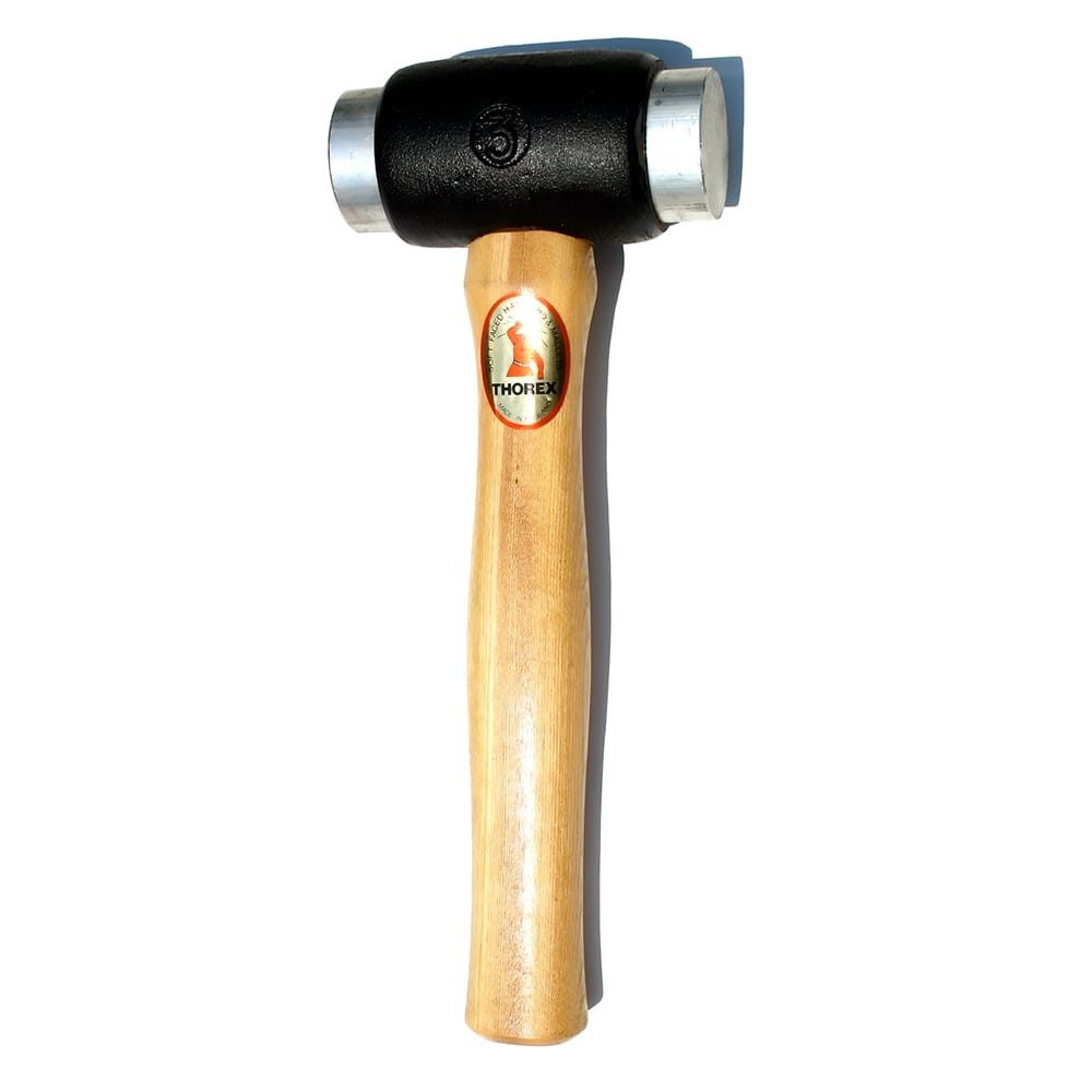 Osca TH05A312 Non-Marring Hammer: 2.1 lb, 1-1/2" Face Dia, Malleable Iron Head