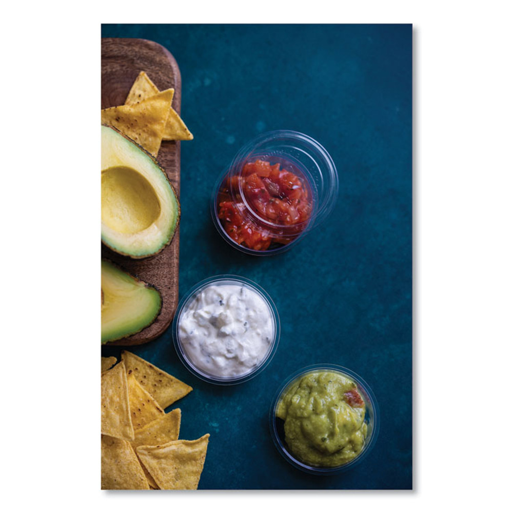 VEGWARE CF7057 Portion Pots, 2 oz, Plastic, Clear, 2,000/Carton