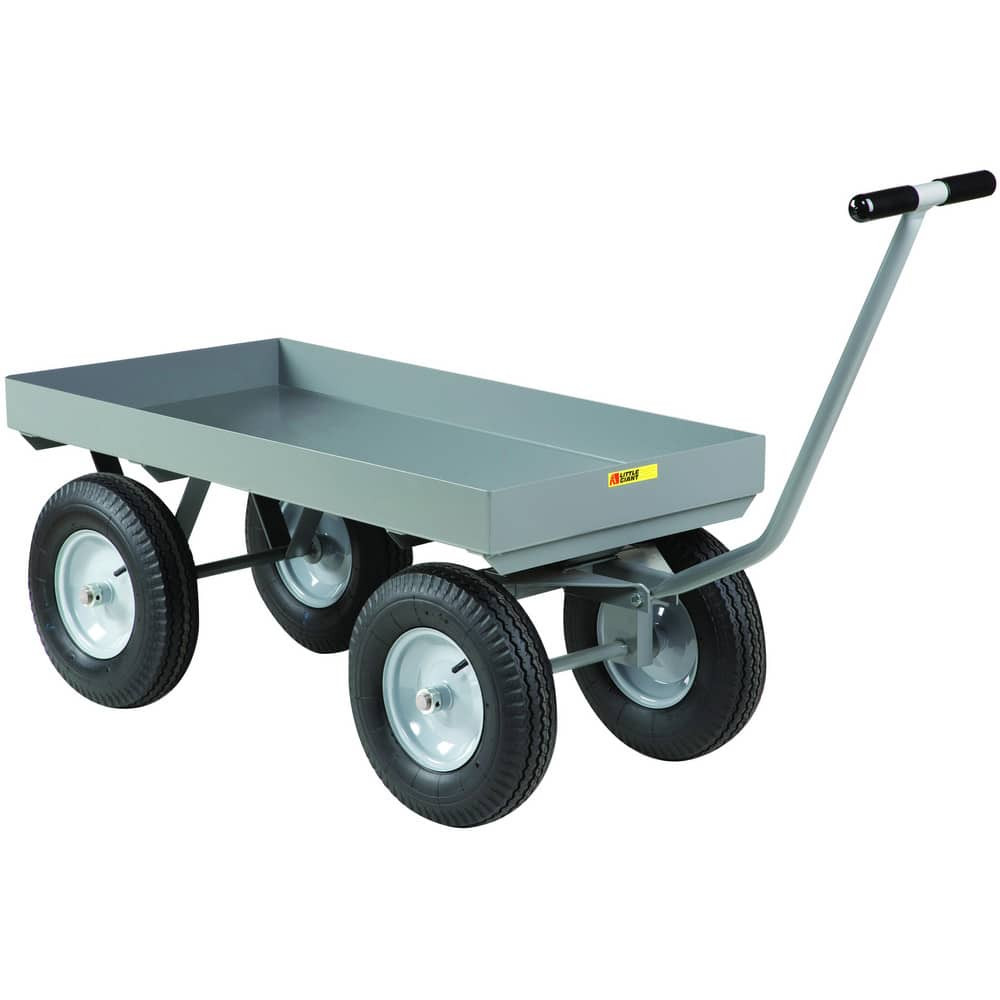 Little Giant. CH-3060-X3-12P Bar, Panel & Platform Trucks; Type: Heavy-Duty Wagon Truck ; Load Capacity (Lb. - 3 Decimals): 2000.000 ; Body Material: Steel ; Height (Inch): 19-1/2 ; Deck Surface: Smooth ; Platform Height: 16.5in