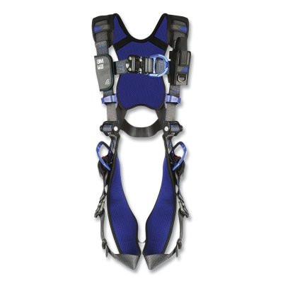 3M™ DBI-SALA® ExoFit™ X300 Comfort Wind Energy Climbing/Positioning Safety Harness, Back/Front/Hip D-Rings, Large, Auto-Locking QC