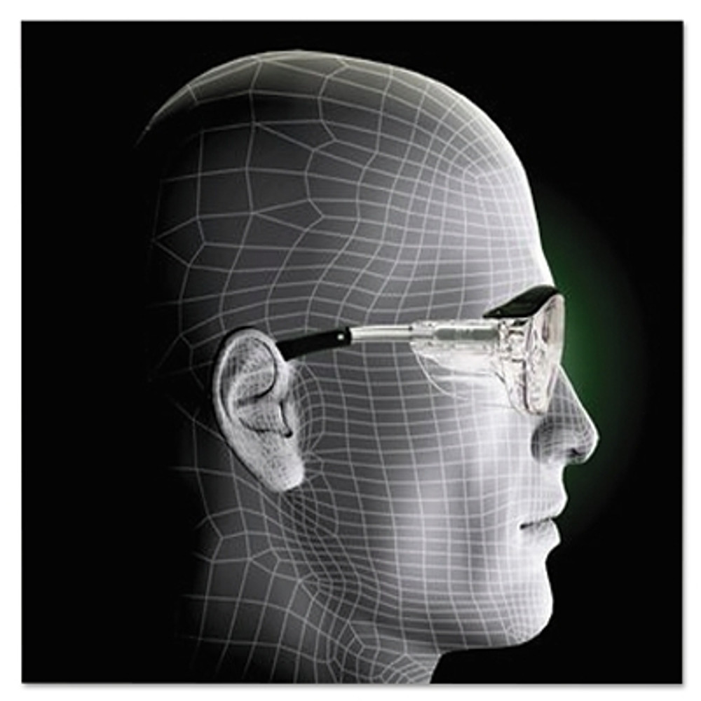 3M™ Nuvo™ Reader Protective Eyewear, +1.5 Diopter, Clear Anti-Fog Lens, Gray Frame