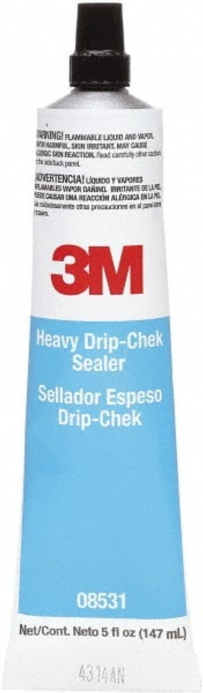 3M 7000028386 Automotive Adhesives; Type: Sealant ; Adhesive Type: Sealant ; Container Size: 5 oz.; 5oz ; Maximum Temperature (F): 73 ; Maximum Temperature: 730F ; Color: Light Gray