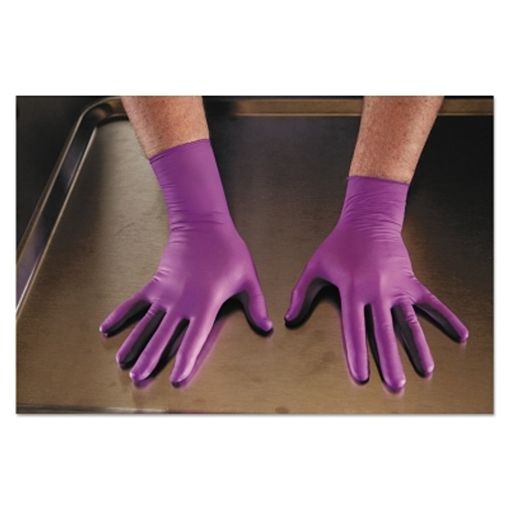 Kimberly-Clark Professional 50603 Purple Nitrile-Xtra™ Disposable Gloves, 6 mil Palm, Large, Purple