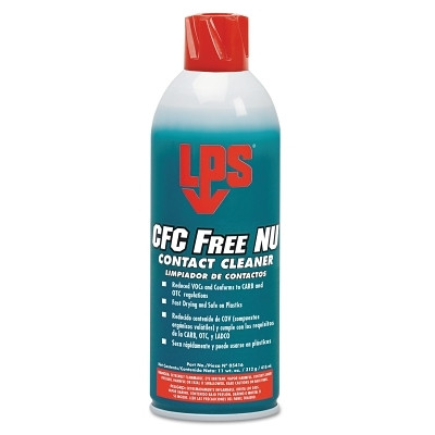 ITW Pro Brands LPS® CFC Free NU Contact Cleaner, 11 oz, Aerosol Can, Mild Scent