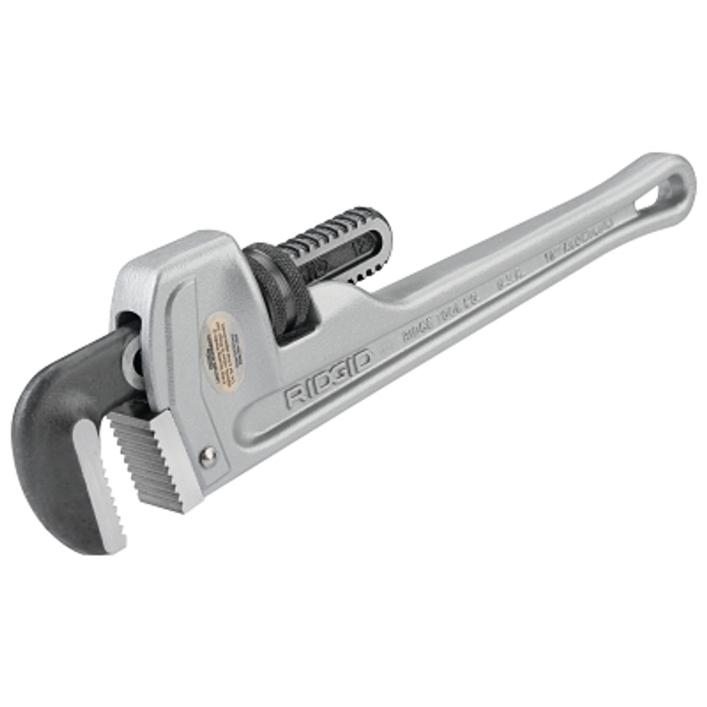 Ridge Tool Company Ridgid® 47057 Aluminum Straight Pipe Wrench, 812, 12 in