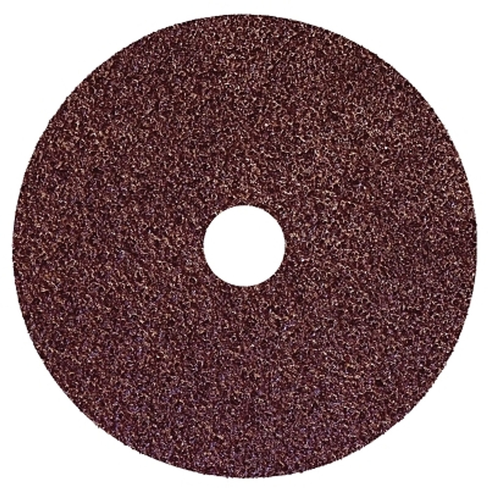 ORS Nasco Anchor Brand 95042 Resin Fiber Discs, 5 in Dia, 36 Grit, 7/8 in Arbor, 10,000 RPM