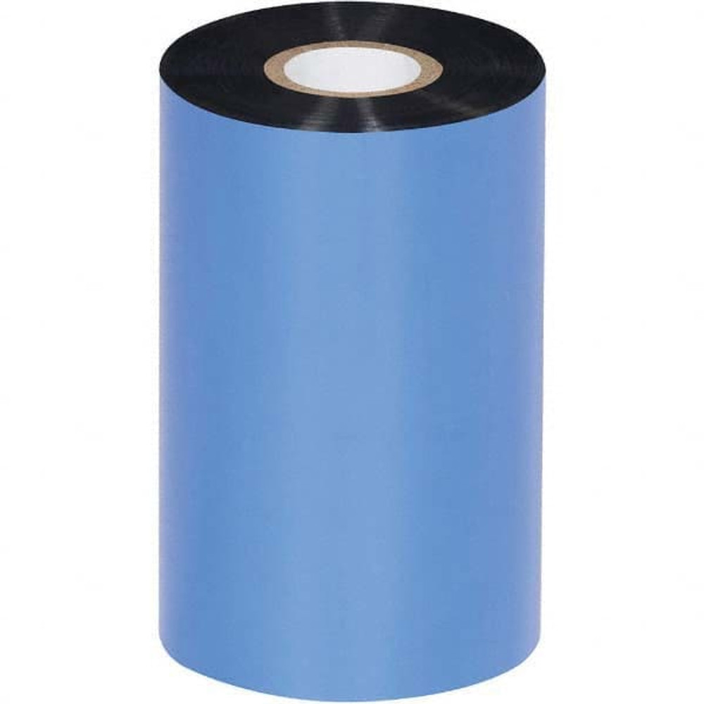 Value Collection THT171 Thermal Transfer Ribbon: 4.33" Wide, 1,181' Long, Black, Wax & Resin