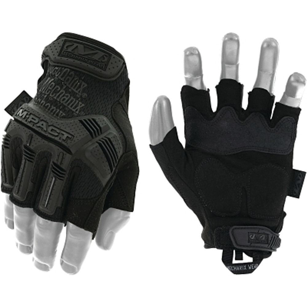 MECHANIX WEAR, INC Mechanix Wear® MFL55010 M-Pact Gloves, Black, Large, Black
