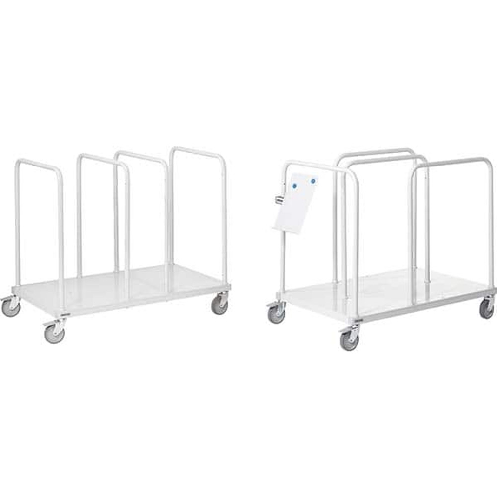 Treston LCT610 Lowon Utility Cart: Epoxy Powder Coated Steel, Gray