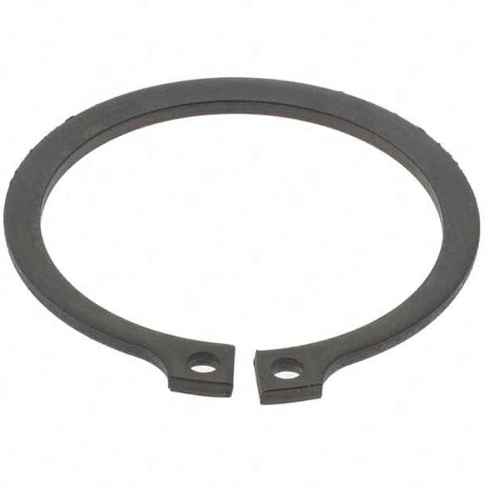 Rotor Clip DSH-40ST PD External Retaining Ring: 37.5 mm Groove Dia, 40 mm Shaft Dia, DIN I7221 _ I7223 Spring Steel, Phosphate Finish