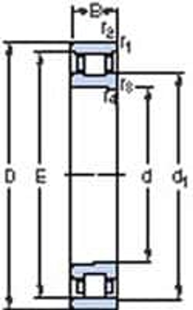 SKF 205SFFST Deep Groove Ball Bearing: 52 mm OD