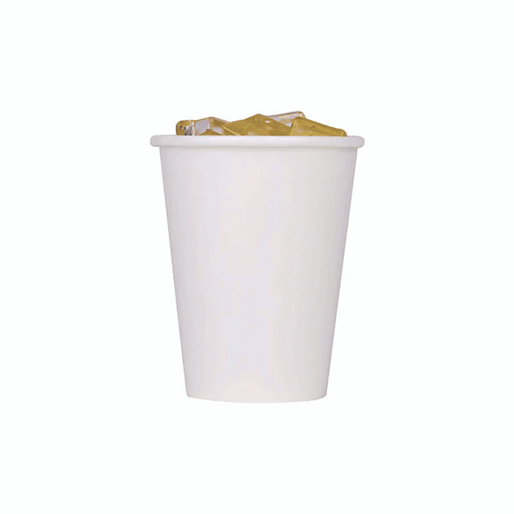 KARAT BY LOLLICUP CKCP9W Double Poly Paper Cold Cups, 9 oz, White, 1,000/Carton